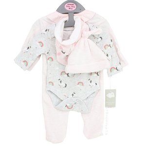 Primark Baby "Born to be a Unicorn" 4-Piece Set